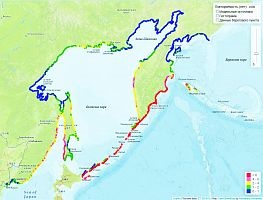 O hartă a hazardului tsunami a fost întocmită în - regiuni rusia - rusia geografică națională