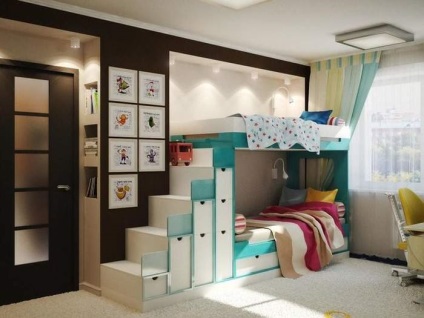 Design modern al unui apartament cu două camere pentru o familie cu un copil - o selecție de 22 de fotografii