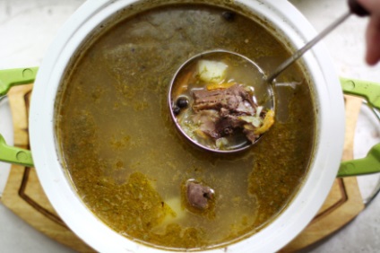 Supa din rață sălbatică (cireș cireș 