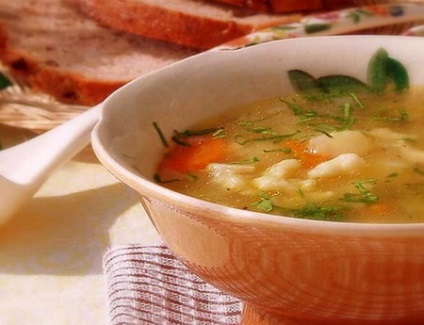 Supa cu găluște - rețete de supă cu găluște - cum să gătești supă cu