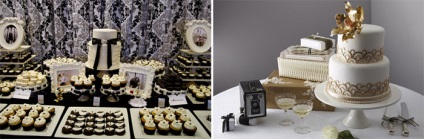 Esküvő gatsby stílusban - díszítő ötletek és dekoráció, kép az újszülöttek, fotók és videók