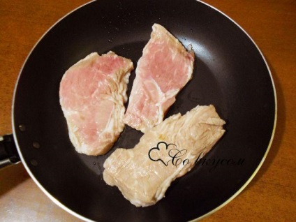 Carne de porc în vin - rețetă pas cu pas cu fotografie