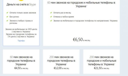 Tarifele de pe skype pentru apelurile internaționale la telefoanele mobile, cât costă