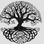 Tatuaj Tree of Life 8 valori, 60 de fotografii și cele mai bune schițe