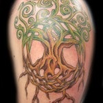 Tatuaj Tree of Life 8 valori, 60 de fotografii și cele mai bune schițe