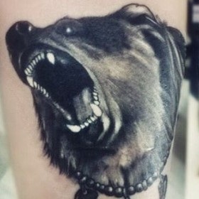 Medve tetoválás