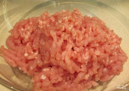 Húsgombócok rizzsel és hússal - lépésről-lépésre recept a fényképen