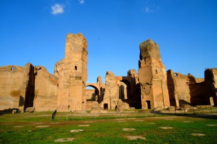 Termenii caracalului din Roma istorie, descriere, fotografie