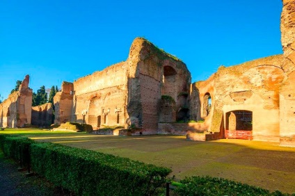 Termenii caracalului din Roma istorie, descriere, fotografie