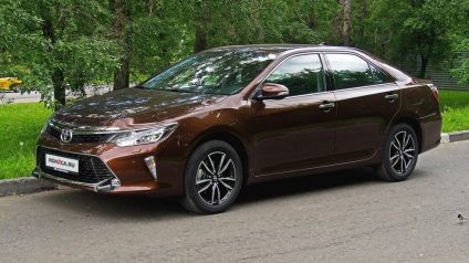 Unitatea de test a actualizat toyota camry exclusive