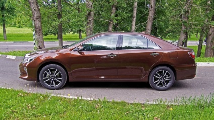 Unitatea de test a actualizat toyota camry exclusive