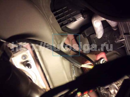 Puncte pentru conectarea alarmei auto la ford fiesta 2007