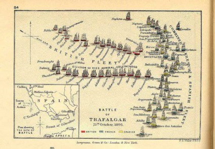 Trafalgar luptă - revizuire militară