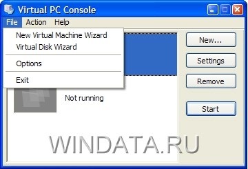 Instalarea Windows 7 în Microsoft Virtual PC, enciclopedia Windows