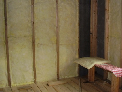 Izolarea zidurilor de cărămidă din interior - o baie ca exemplu