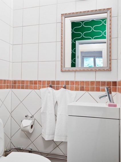 Fürdőszoba skandináv stílusban