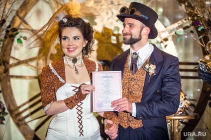 Prima nuntă steampunk a avut loc la Ekaterinburg