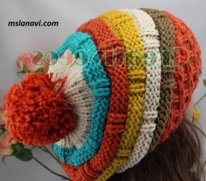 Tricotate pălării cu ace de tricotat pentru fete, tricot cu lana wi