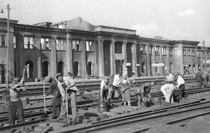 Căile ferate ale vieții cu privire la construcția și reabilitarea drumurilor în anii Marelui Război Patriotic,