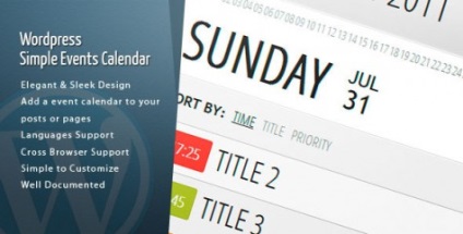 20 Pluginuri calendare wordpress - wordpress calendar