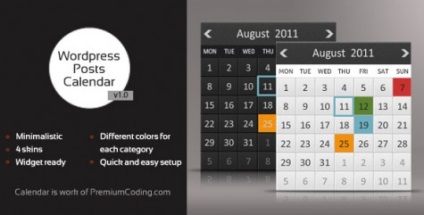 20 Pluginuri calendare wordpress - wordpress calendar