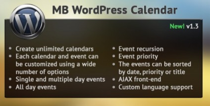 20 Pluginuri calendare wordpress - wordpress calendar