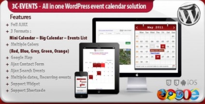 20 Pluginuri calendare wordpress - wordpress calendar