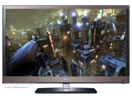 3D TV lg 47lw575s explorează tehnologia de polarizare pasivă