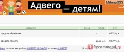 Advego - съдържание за уеб сайтове - 