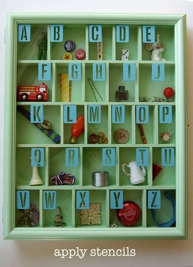 Alphabet pentru camera copilului