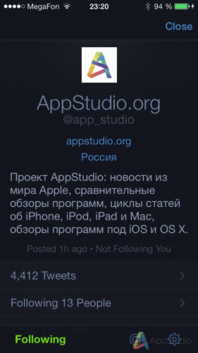 App magazin twitterrific 5 - este mai bine decât alternativă clienți twitter appstudio proiect