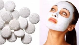 Aspirin Face Mask pentru acnee, riduri, albire