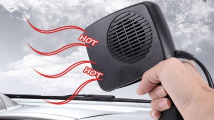 Ventilator de căldură auto de la bricheta