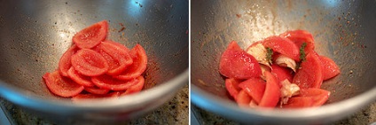 Fast tomato-confit