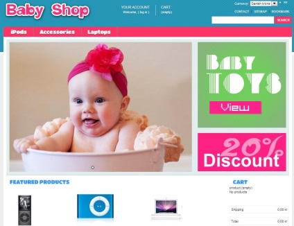 Free template blog prestashop 1