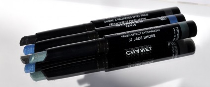 Chanel l'ete papillon galben mascara, umbre smântână și luciu de buze, puțin-bate