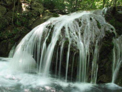 Fotografii și peisaje din cascade de la Cheremisovsky