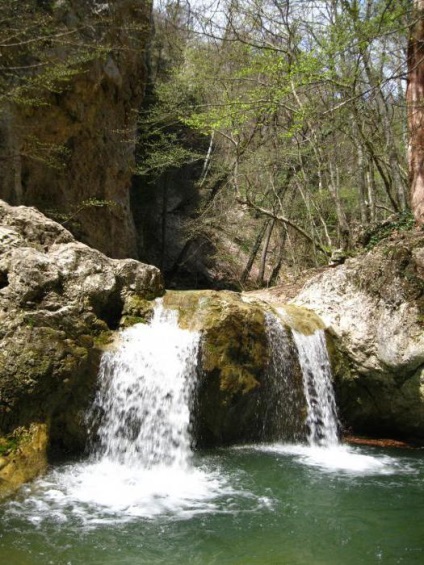 Fotografii și peisaje din cascade de la Cheremisovsky