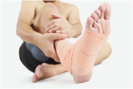 Ce să faceți dacă întindeți ligamentele piciorului