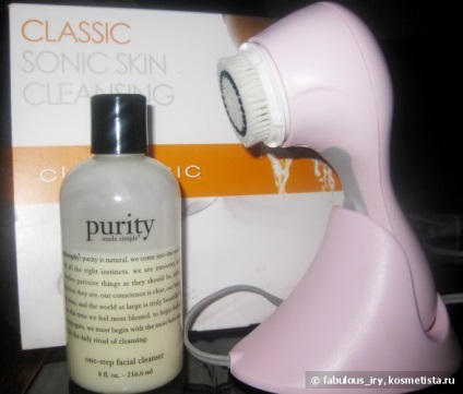 Clarisonic clasic sistem de curățare a pielii sonic cu puritate filozofie a făcut simplă facială cu un pas