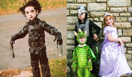 Costume pentru copii pentru Halloween cu mâinile lor