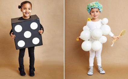 Costume pentru copii pentru Halloween cu mâinile lor