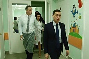 Departamentul pentru copii al Spitalului de Boli Infecțioase Kirov reparat