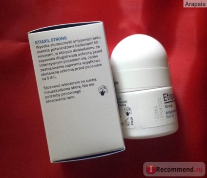 Etixil antiperspirant deodorant - 