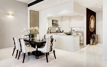 Proiectarea unui apartament modern cu elemente de stil arab