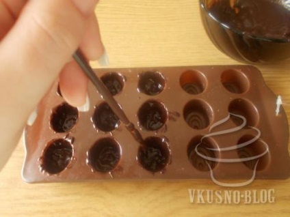 Bomboane de ciocolată asortate - rețetă cu fotografie