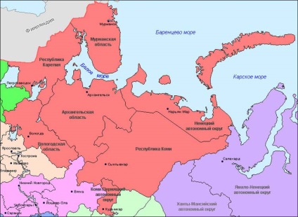 Caracteristicile economice și geografice ale regiunii economice nordice - eseu, pagina 1