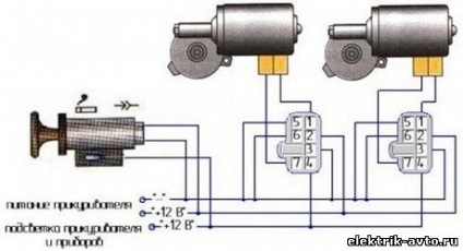 Geamuri electrice pentru VAZ 2109, electrician auto