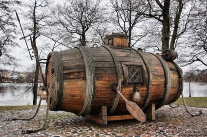 Acest butoi de lemn a fost primul submarin militar din lume (6 fotografii)