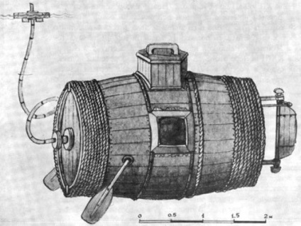 Acest butoi de lemn a fost primul submarin militar din lume (6 fotografii)